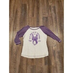 "In a world full of unicorns" ¾ Sleeve Shirt